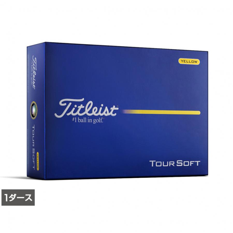 新品2026年NEWタイトリストTourSoftイエロー　2ダース（24球） Titleist（タイトリスト） 26 TOUR SOFT YELLOW ツアーソフト