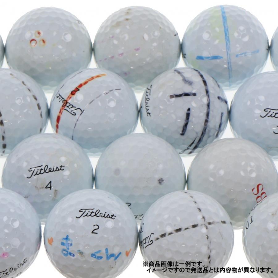 ロストボール Bランク 20球  タイトリスト プロV1・V1X混合 年式混合 ホワイト 【中古】 ゴルフボール Titleist PROV1 V1X｜alpen-group｜04