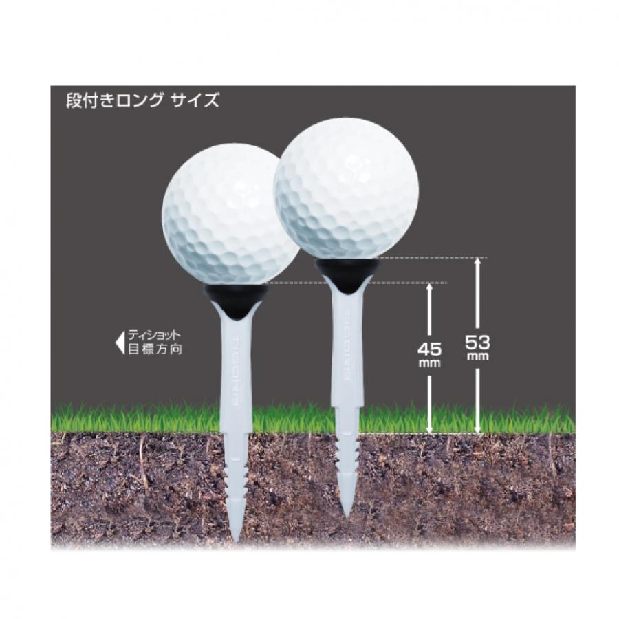 TIGORA（ティゴラ） ゴルフ 練習器具 タイキュウティ 段付きロング