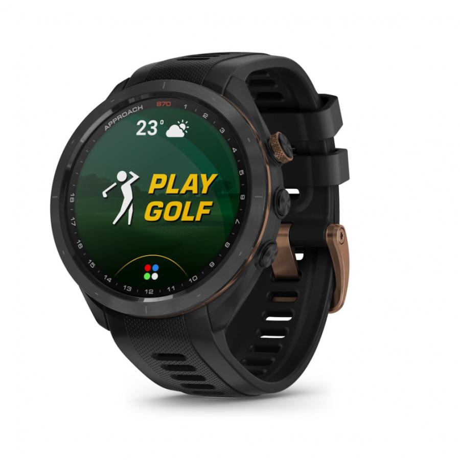 ゴルフ　ガーミン　GARMIN S70 GARMIN ガーミン公式直販(GARMIN) Approach S70 47mm Black