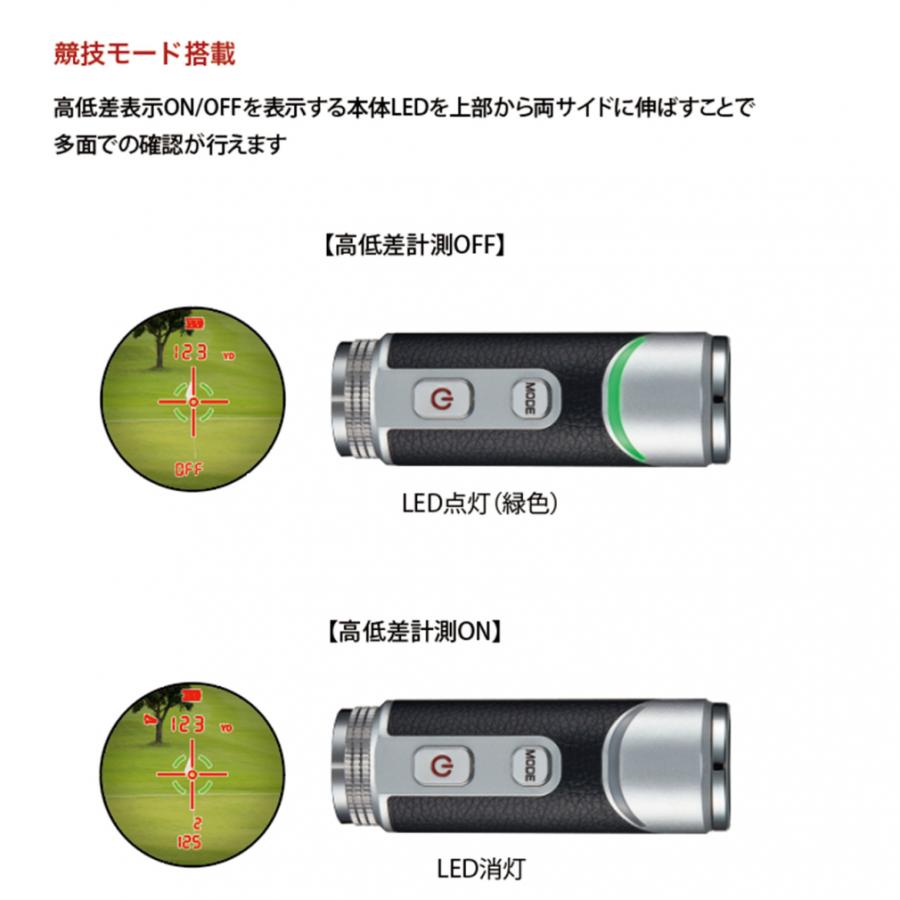 ShotNavi（ショットナビ） レーザー距離計 RAYS GR BK 0805501004