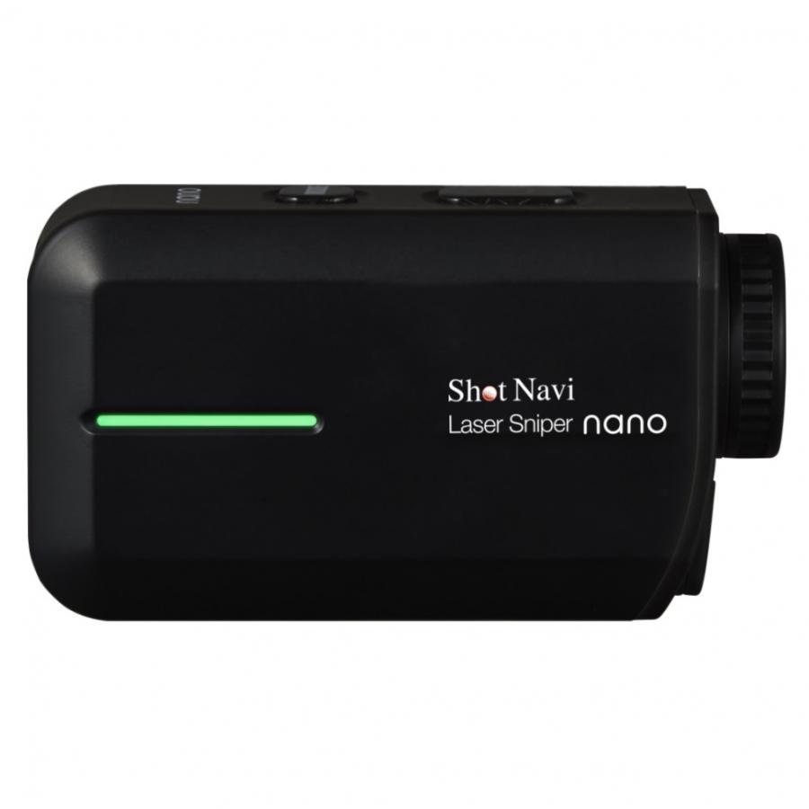 ShotNavi レーザー距離計 ショットナビ Laser Sniper nano BK