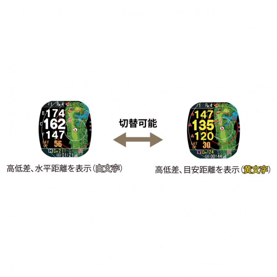 Navi Shot Crest ショットナビ | クレスト2 腕時計型 Touch Black