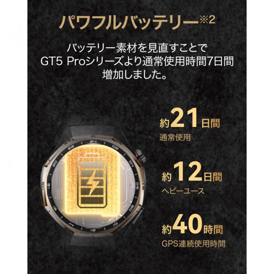距離計 ファーウェイ Honma x HUAWEI WATCH GT6 Pro 46mm ゴルフ 距離