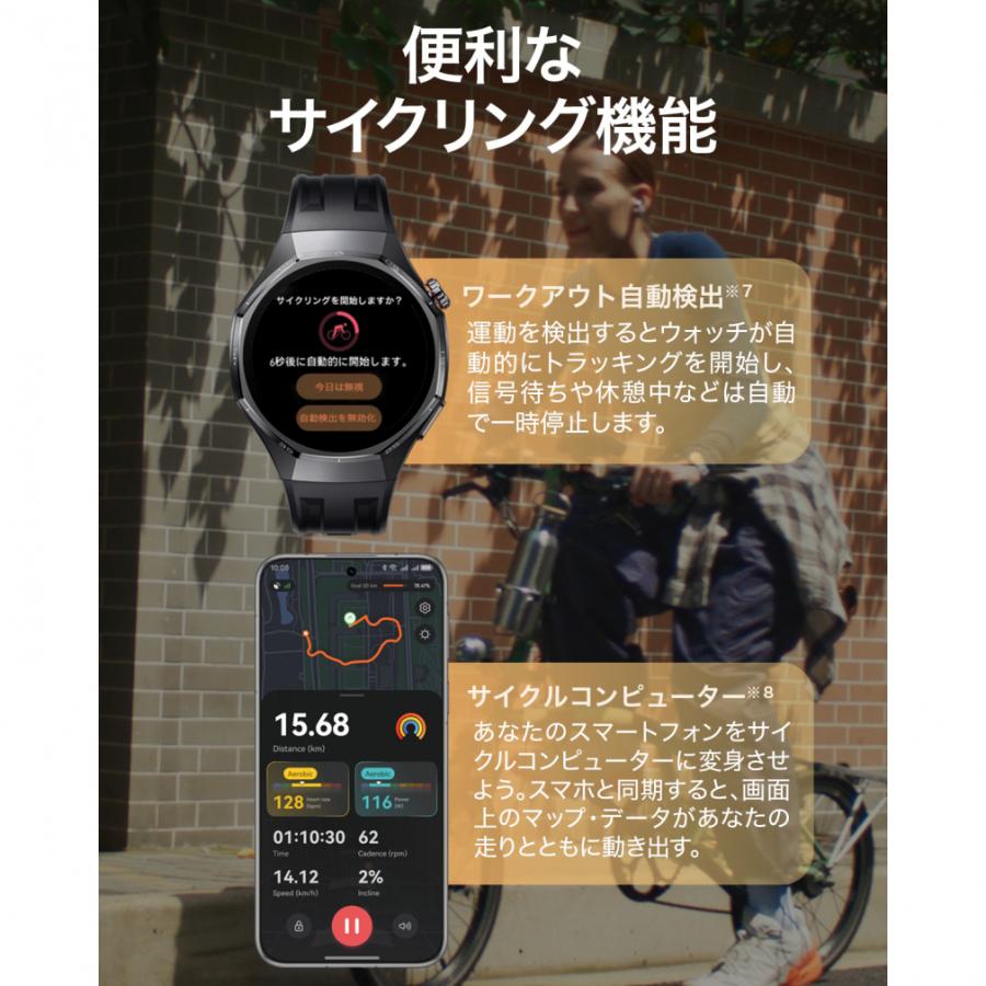 距離計 ファーウェイ HUAWEI WATCH GT6 Pro 46mm ゴルフ 距離測定器