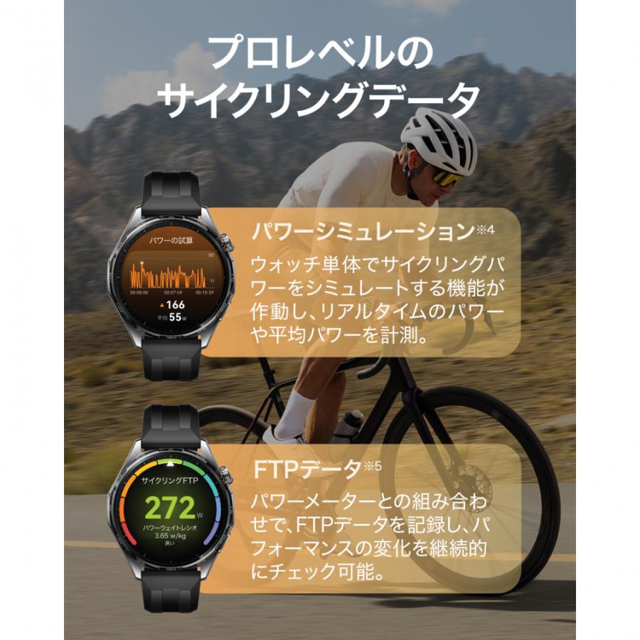 距離計 ファーウェイ HUAWEI WATCH GT6 46mm ゴルフ 距離測定器 時計