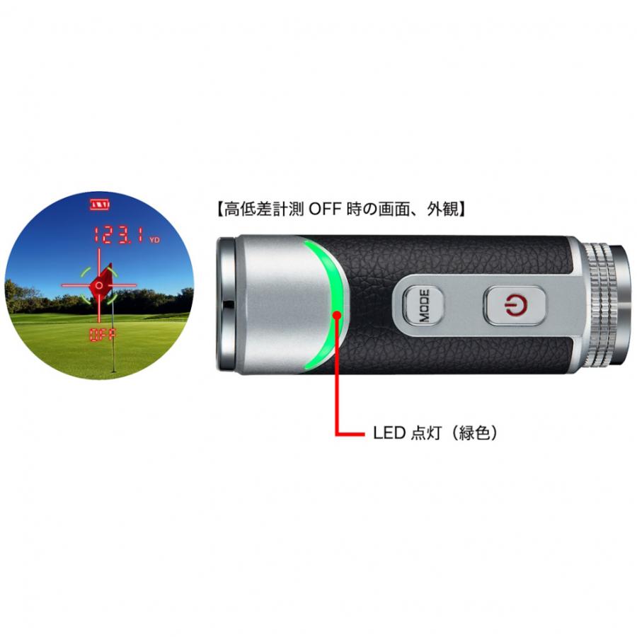 ShotNavi（ショットナビ） レーザー距離計 RAYS GR＋ ゴルフ 距離測定