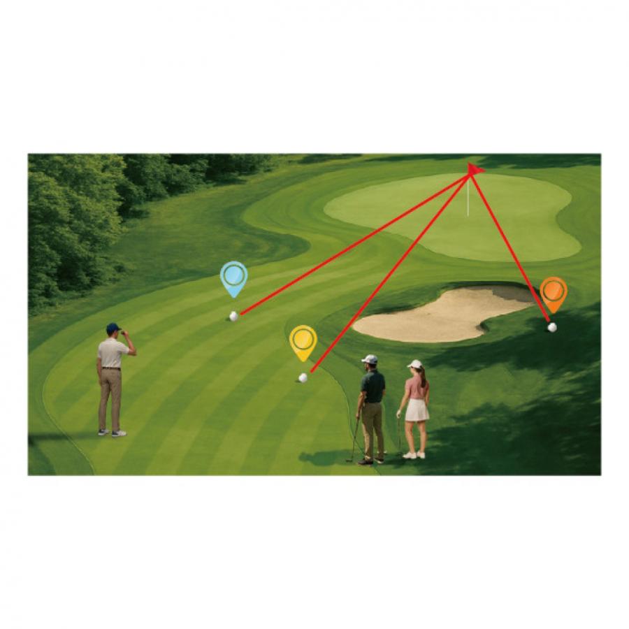 ShotNavi（ショットナビ） レーザー距離計 LINEA ゴルフ 距離測定器