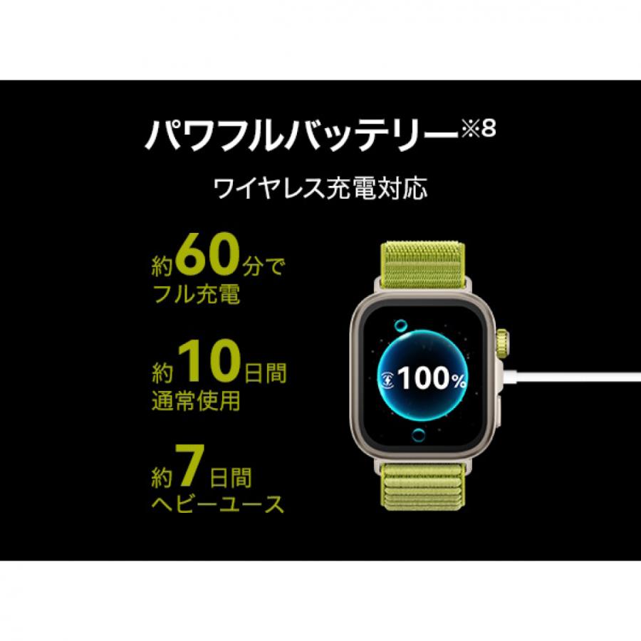 距離計 ファーウェイ WATCH FIT 4 Pro ブラック 時計 ゴルフナビ GPS 