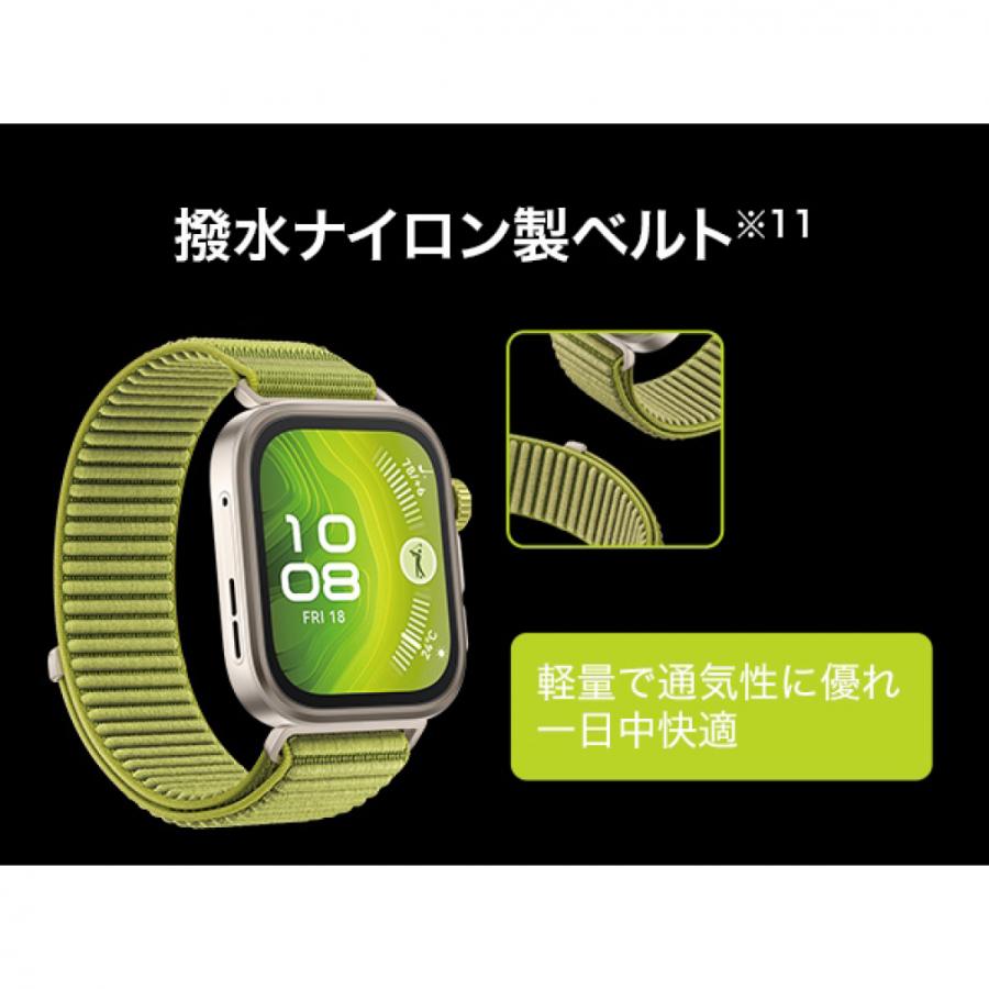距離計 ファーウェイ WATCH FIT 4 Pro グリーン ゴルフ 距離測定器