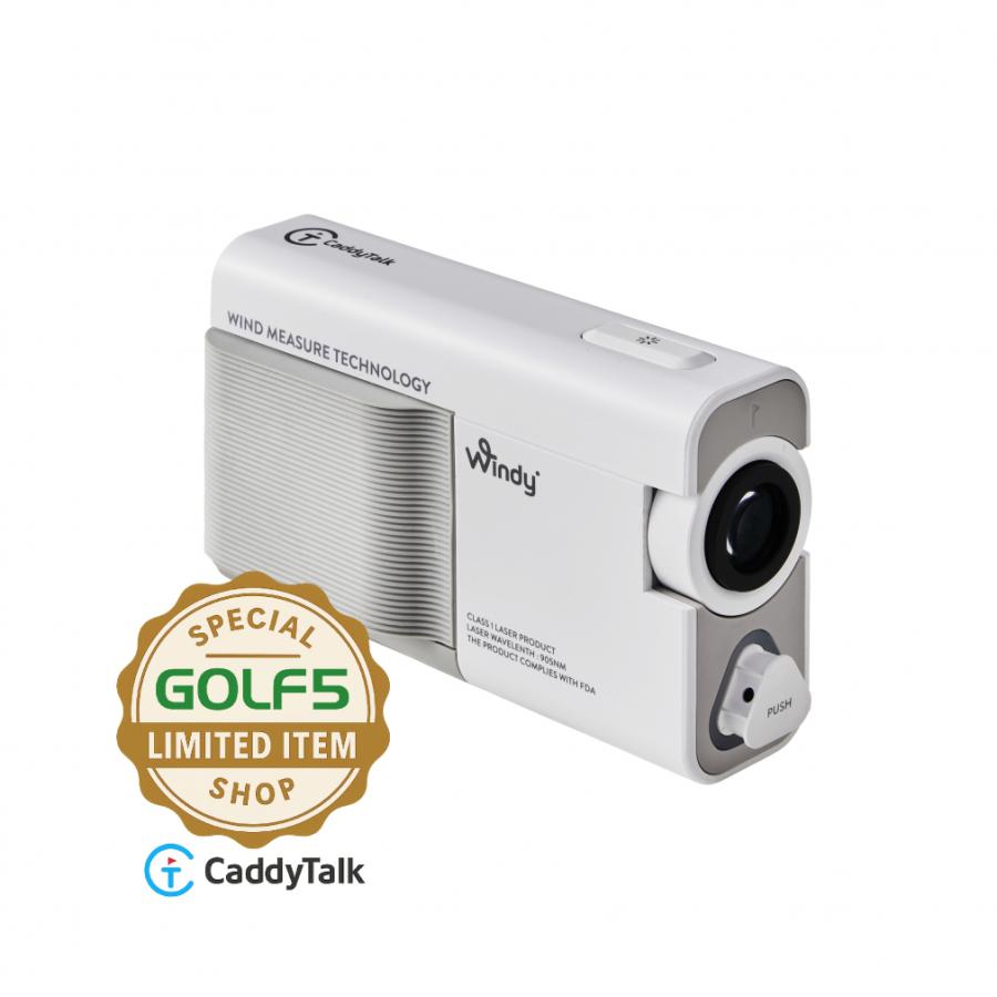 【新品未使用】キャディトーク Caddy Talk Windy レーザー距離計 レーザー距離計 キャディトーク Windy ホワイト ゴルフ 距離測定器