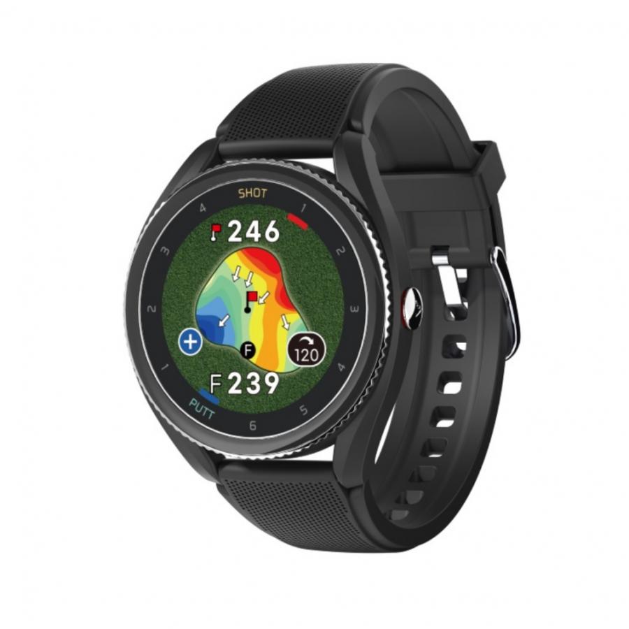 ボイスキャディT9 GPSゴルフナビ距離計ウォッチ シリコンバンド未使用 ボイスキャディT9 ゴルフ 距離測定器 ショットとパットを自動認識し