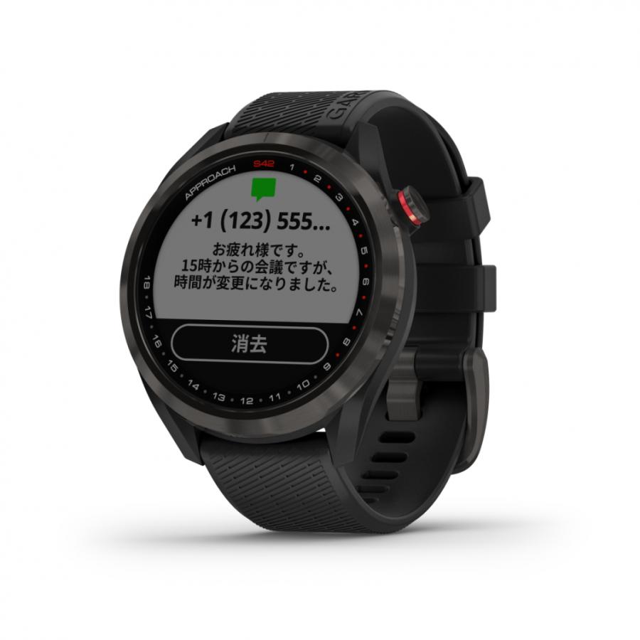 GARMIN APPROACH S42 ゴルフ用距離計 ブラック Amazon | GARMIN(ガーミン) ゴルフナビ GPS Approach S42 ブラック
