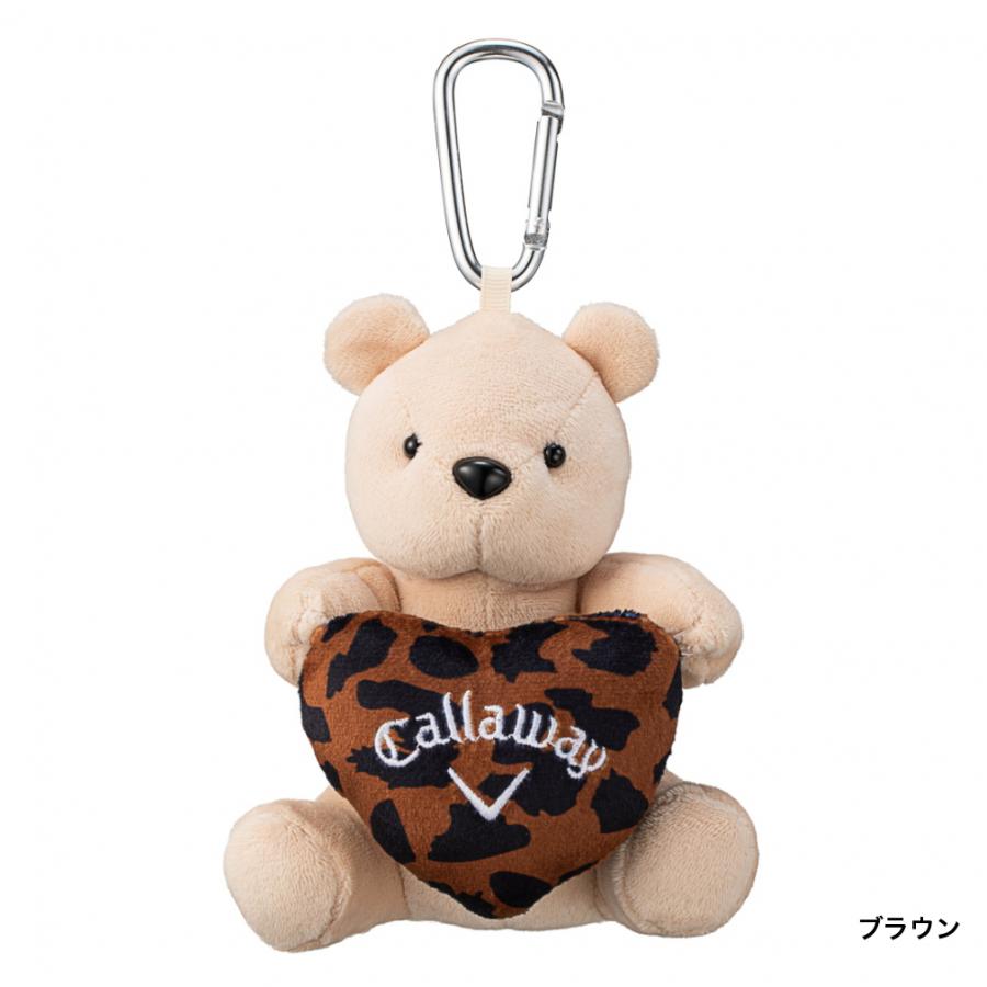 Callaway キャロウェイ シルバー クマ ベアー ボールケース ポーチ Callaway キャロウェイ シルバー クマ ベアー ボールケース