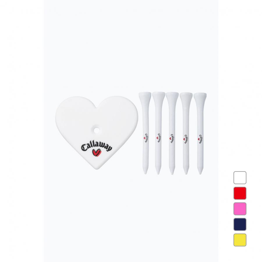 ラブキャロウェイ　Callaway ハートロゴ パーカーとスカートセット Callaway（キャロウェイ） レディース ラブハート ティ Love Heart Tee