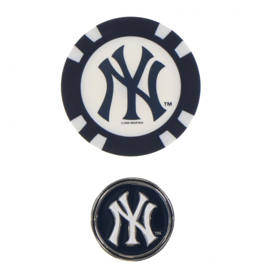 MLBヤンキース ゴルフマーカー YK-MGN01 ゴルフ マーカー : アルペン