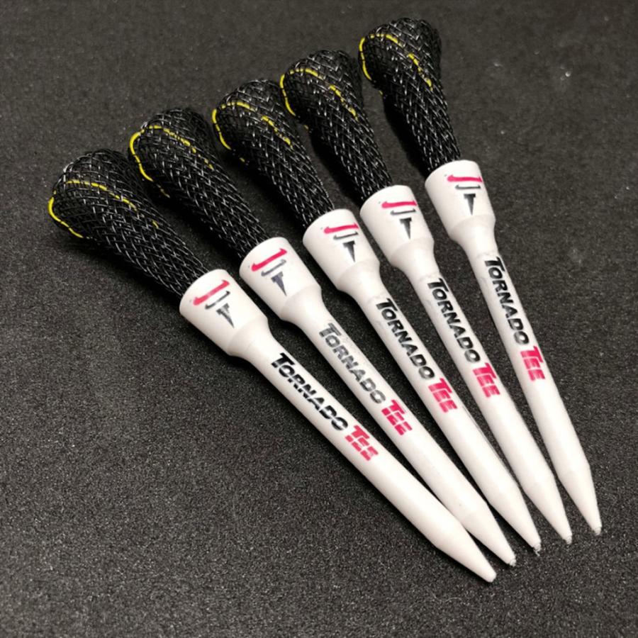 トルネードティー RED/WHITE/BLUE 5本入 ブラックカラー 3.25インチ