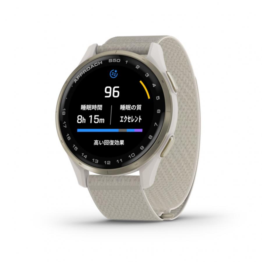 【新品】Garmin Approach S50 アイボリー GARMIN（ガーミン） 距離計 アプローチ S50 Approach S50 Ivory