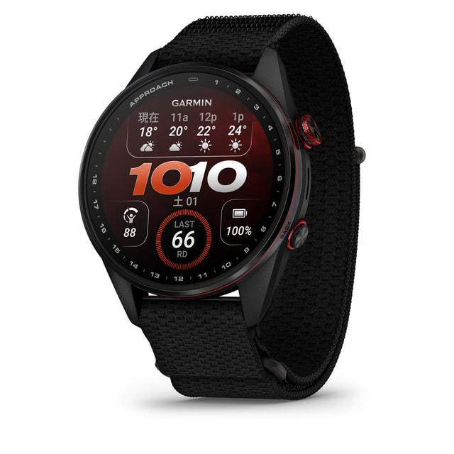 GARMIN（ガーミン） 予約受付中 距離計 Approach S72 47mm Black / Red