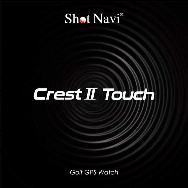 ShotNavi（ショットナビ） 距離計 Crest II Touch WH 0805508806