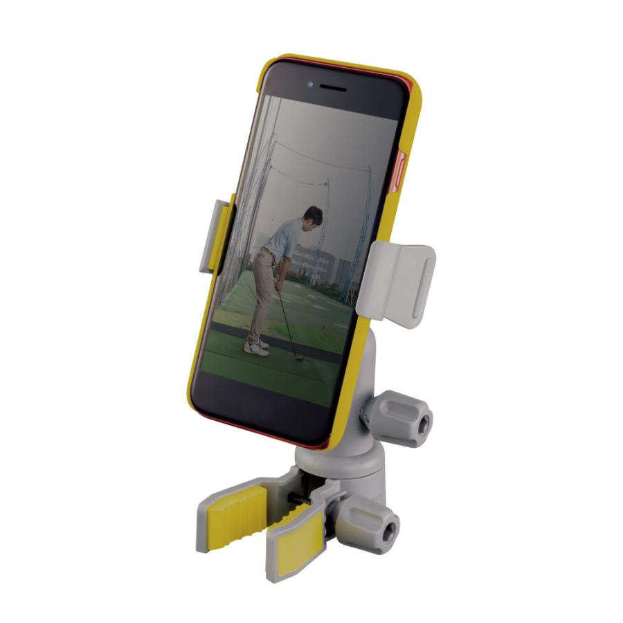 ダイヤゴルフ スマホザウルス2 AS-4001 置く・挟むを 1 台で可能にする