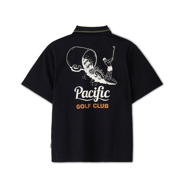 Pacific Golf Club MA-1 【夏季限定価格】Lサイズ パシフィックゴルフクラブ ゴルフウェア 半袖シャツ 秋 冬 CUP AND