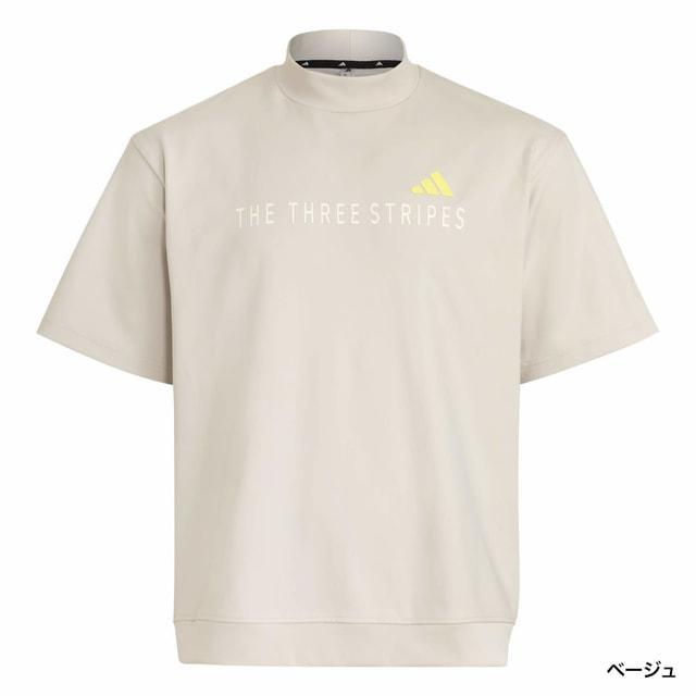 adidas（アディダス） ゴルフウェア 半袖シャツ 秋 冬 モックネック