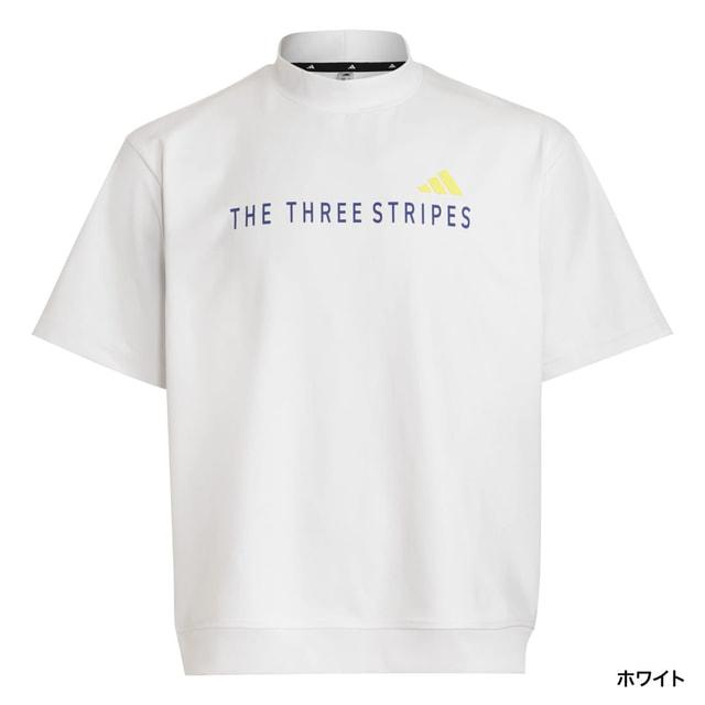 adidas（アディダス） ゴルフウェア 半袖シャツ 秋 冬 モックネック