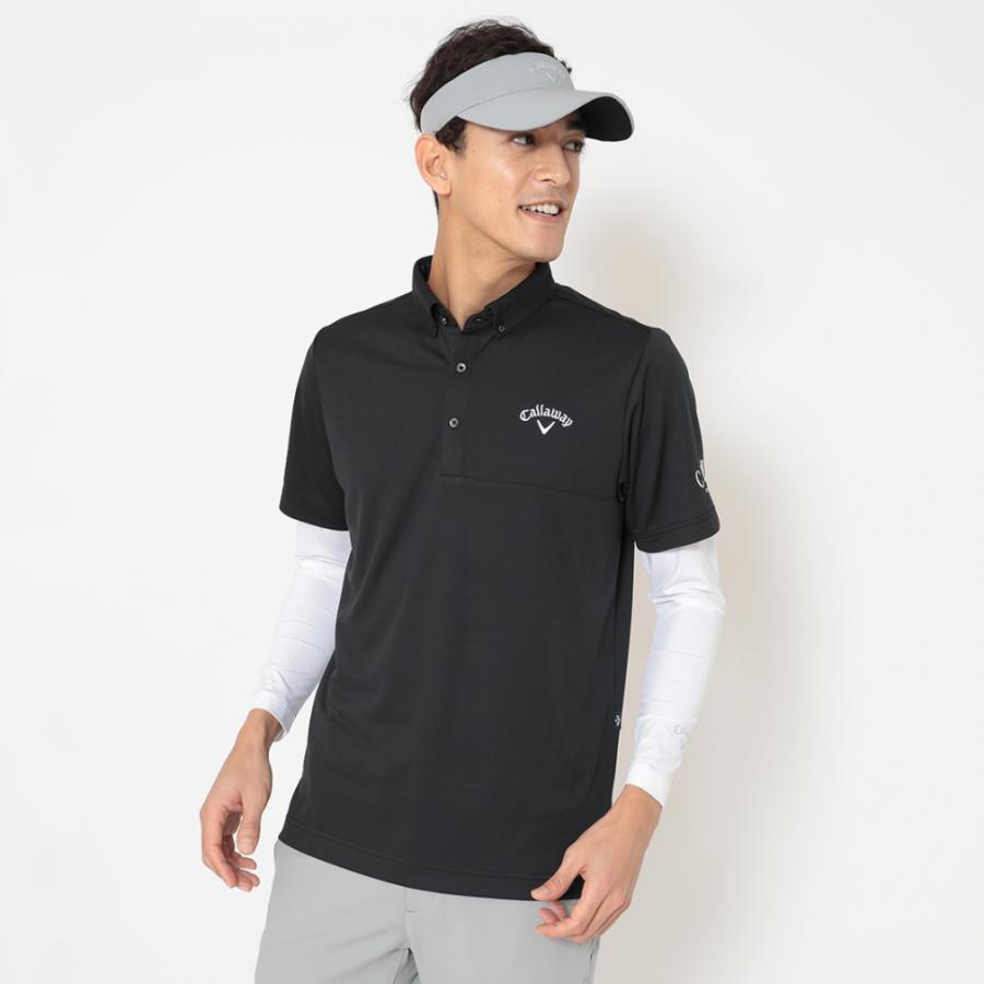 ゴルフシャツセット（ホワイト・ブラック） Callaway（キャロウェイ） ゴルフウェア セットシャツ 春 夏