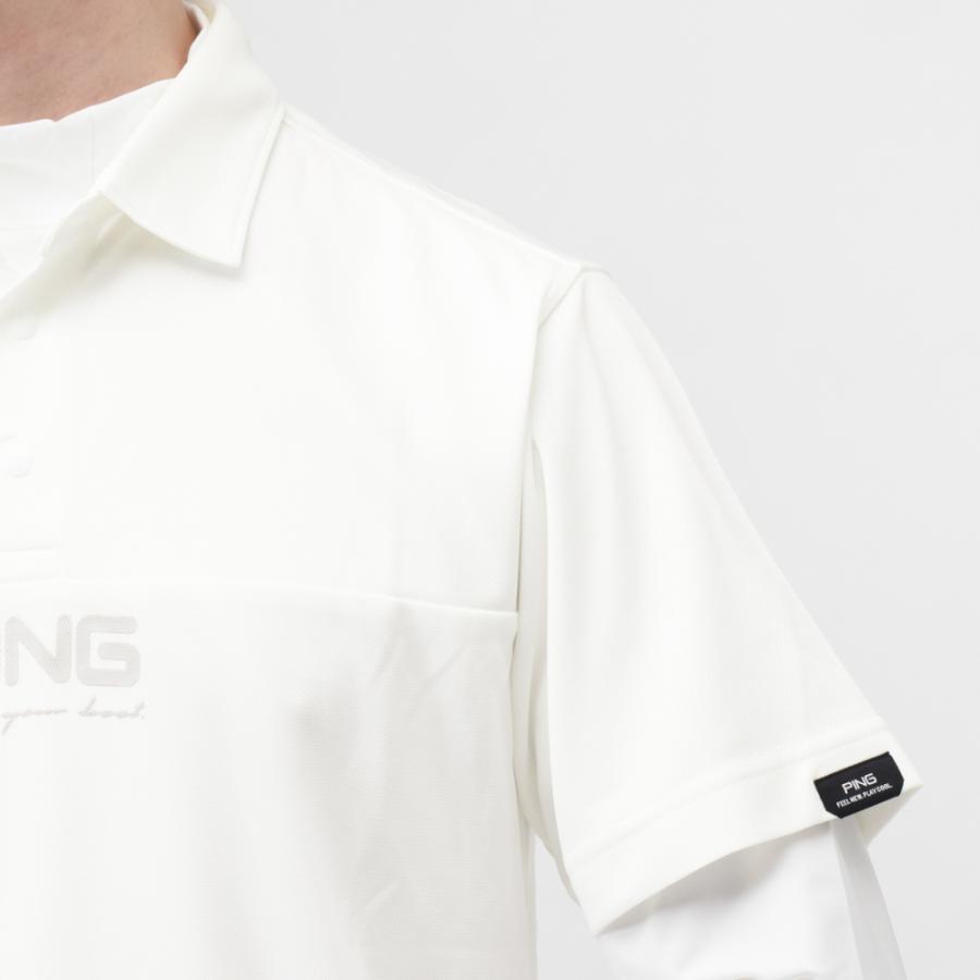 限定お値下げ中！PING ゴルフウェアセット PING（ピン） ゴルフウェア セットシャツ 秋 冬 レイヤードツイン