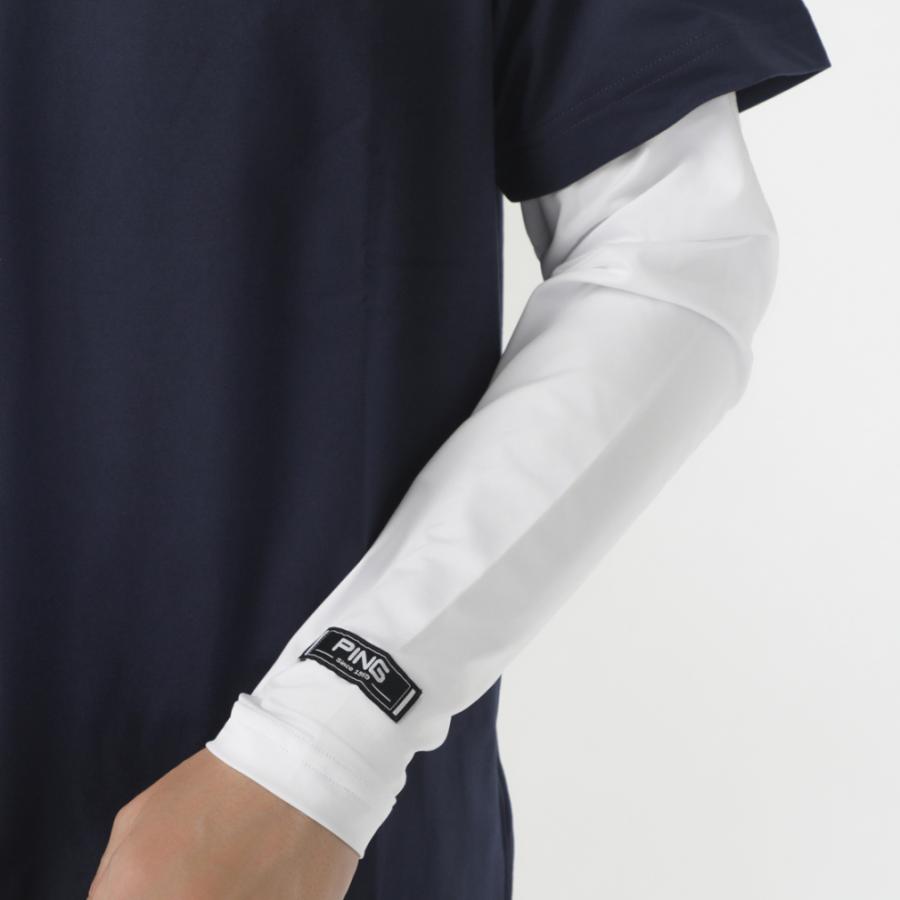 PING（ピン） ゴルフウェア セットシャツ 秋 冬 24FW レイヤードツイン