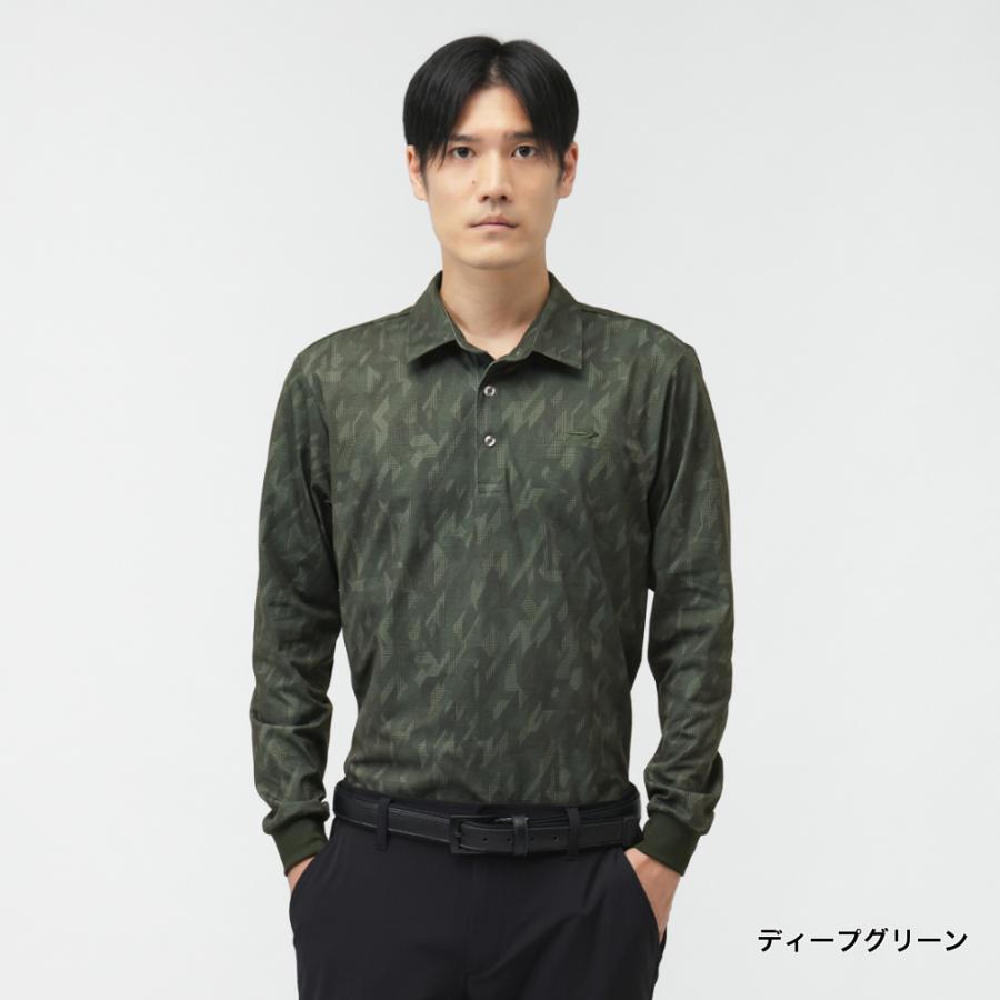 TIGORA（ティゴラ） ゴルフウェア 秋 冬 長袖シャツ TR-1L1565P メンズ