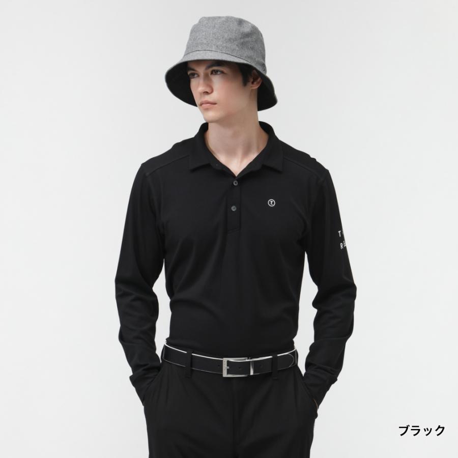 TIGORA ティゴラ ゴルフウェア 長袖シャツ 秋 冬 T.ウール混