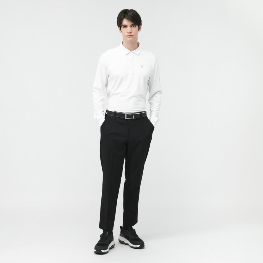 TIGORA（ティゴラ） ゴルフウェア 長袖シャツ 秋 冬 T.ウール混