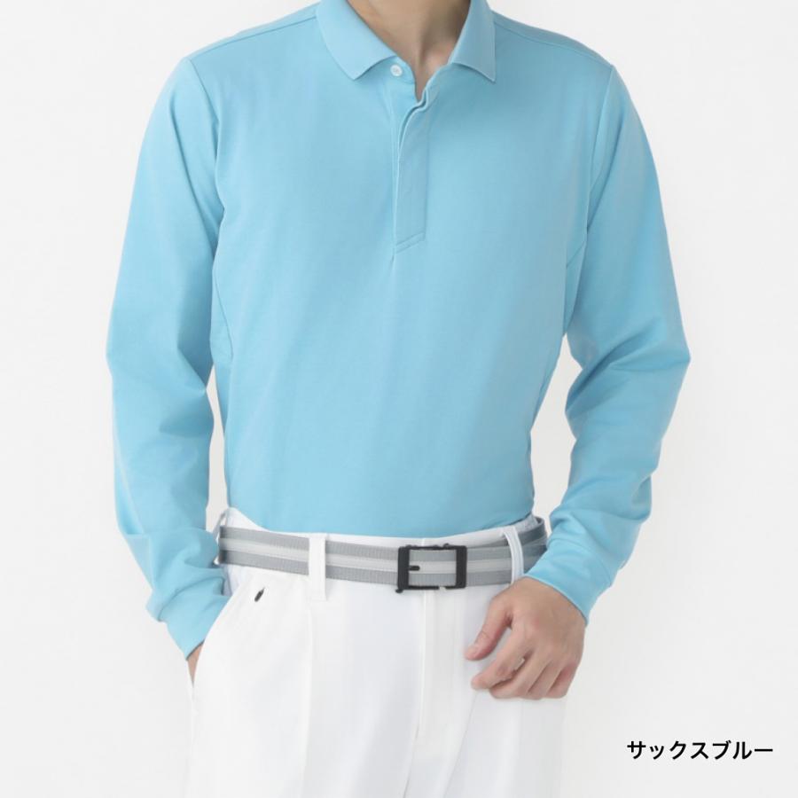 TIGORA（ティゴラ） ゴルフウェア 長袖シャツ 秋 冬 T.長袖ポロ ソロ