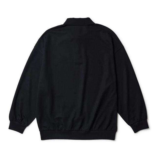 未使用★NEW ERA GOLF ボタンダウン長袖シャツ ブラック L 鹿の子 NEW ERA（ニューエラ） ゴルフウェア 長袖シャツ 秋 冬 GF LS HW