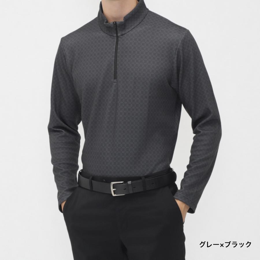 TIGORA（ティゴラ） ゴルフウェア 長袖シャツ 秋 冬 アイヒート裏