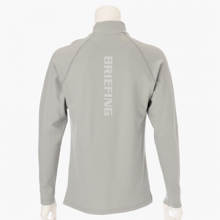 BRIEFING GOLF ブリーフィング ウォームLSハイネック Mグレー BRIEFING GOLF ブリーフィング ウォームLSハイネック Mグレー