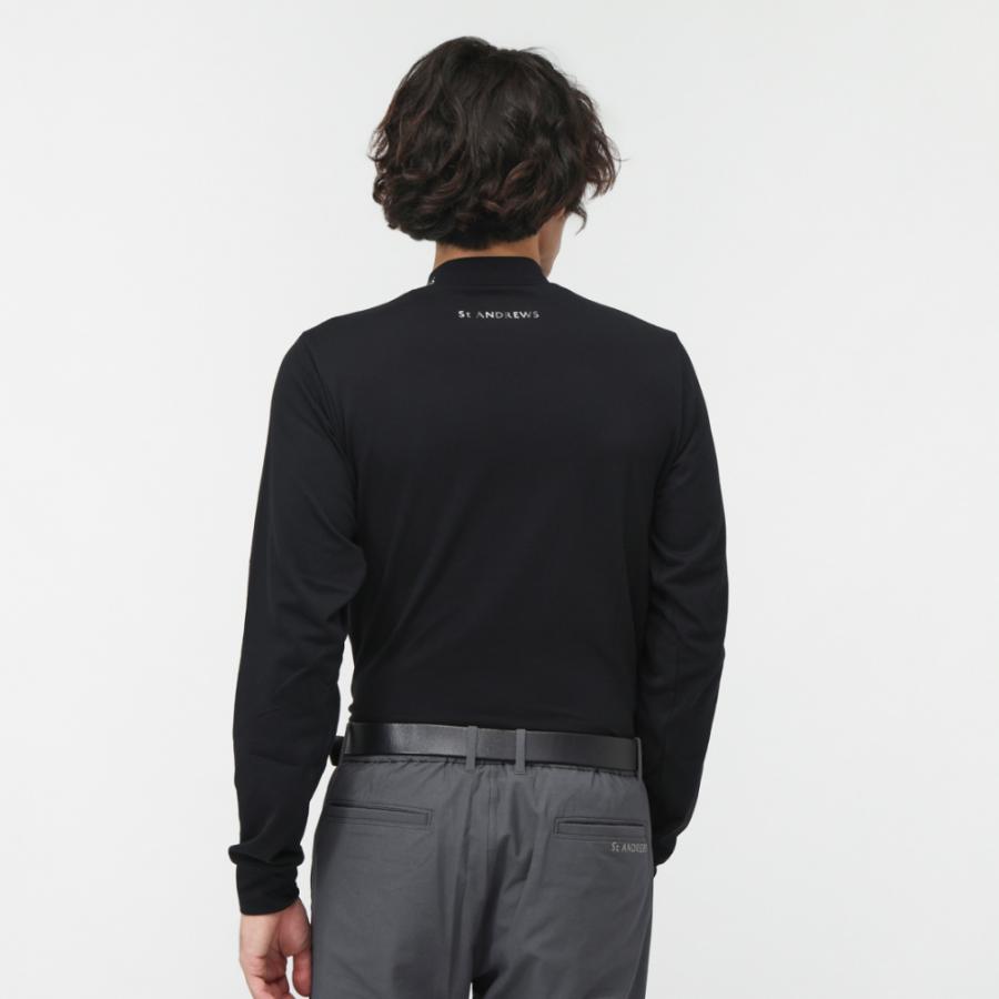 St ANDREWS セントアンドリュース ゴルフウェア 長袖シャツ 秋 冬 ベア