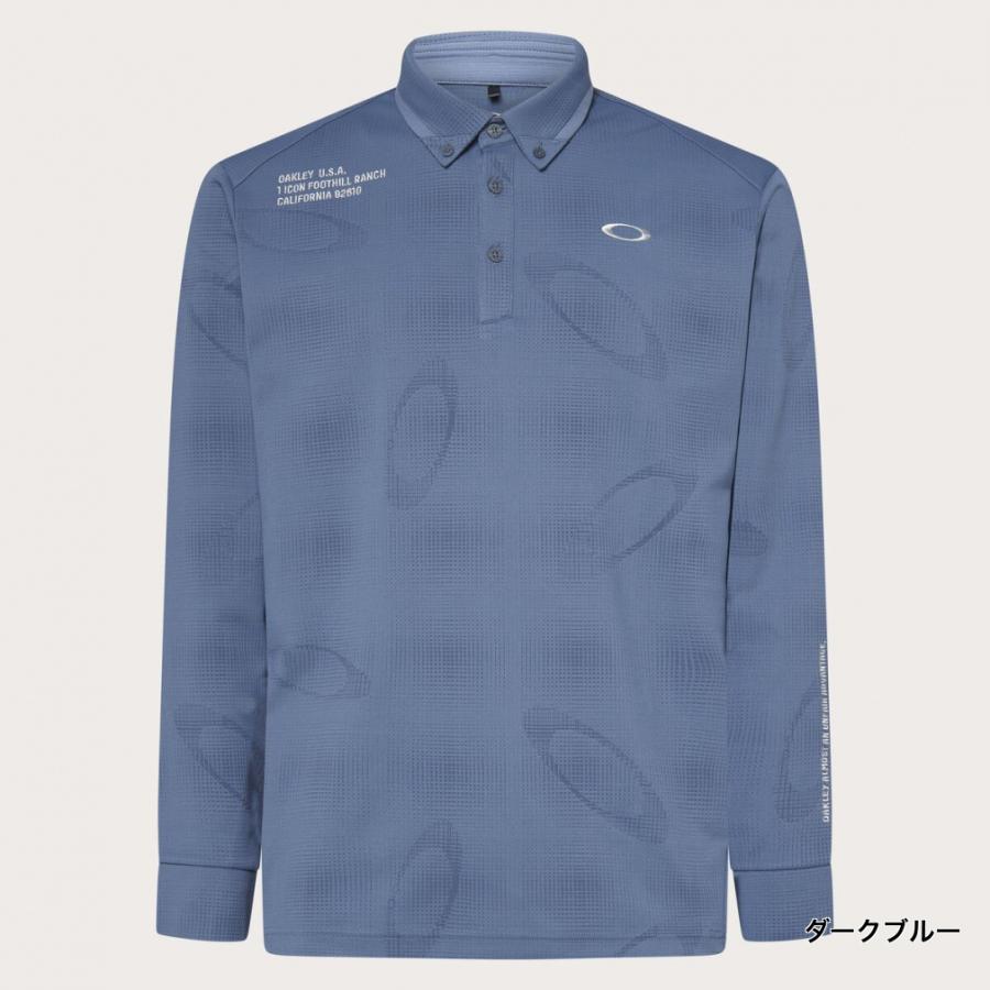 OAKLEY（オークリー） ゴルフウェア 長袖シャツ 秋 冬 OMBLE JQ LS