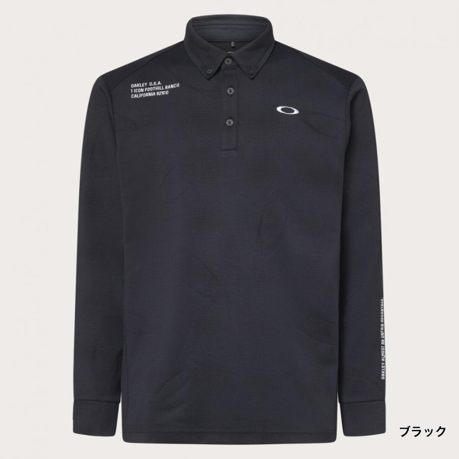 OAKLEY（オークリー） ゴルフウェア 長袖シャツ 秋 冬 OMBLE JQ LS