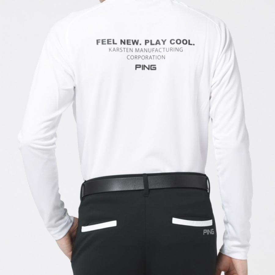 PING ピン ゴルフウェア 長袖シャツ 秋 冬 23FWクールコア