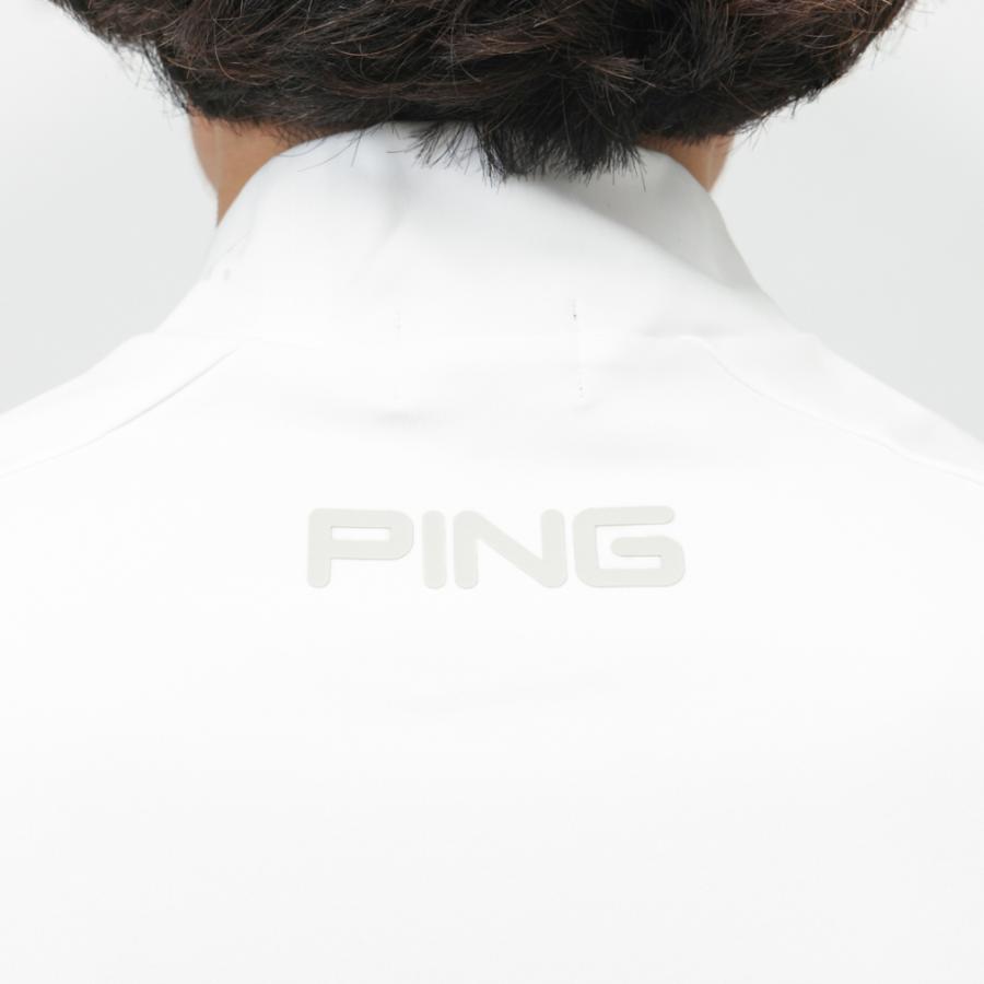 PING（ピン） ゴルフウェア 長袖シャツ 秋 冬 サーモソーラ―ハイネック