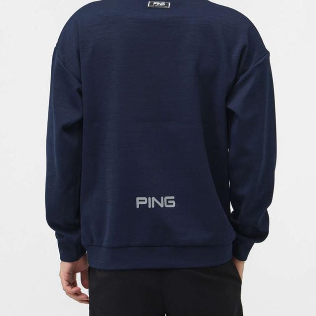 PING（ピン） ゴルフウェア 長袖シャツ 秋 冬 24FWハーフジップ