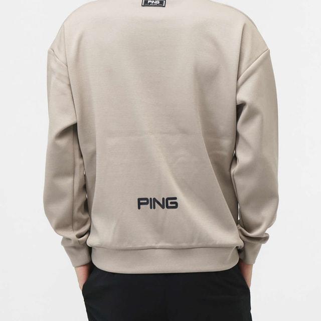PING（ピン） ゴルフウェア 長袖シャツ 秋 冬 24FWハーフジップ