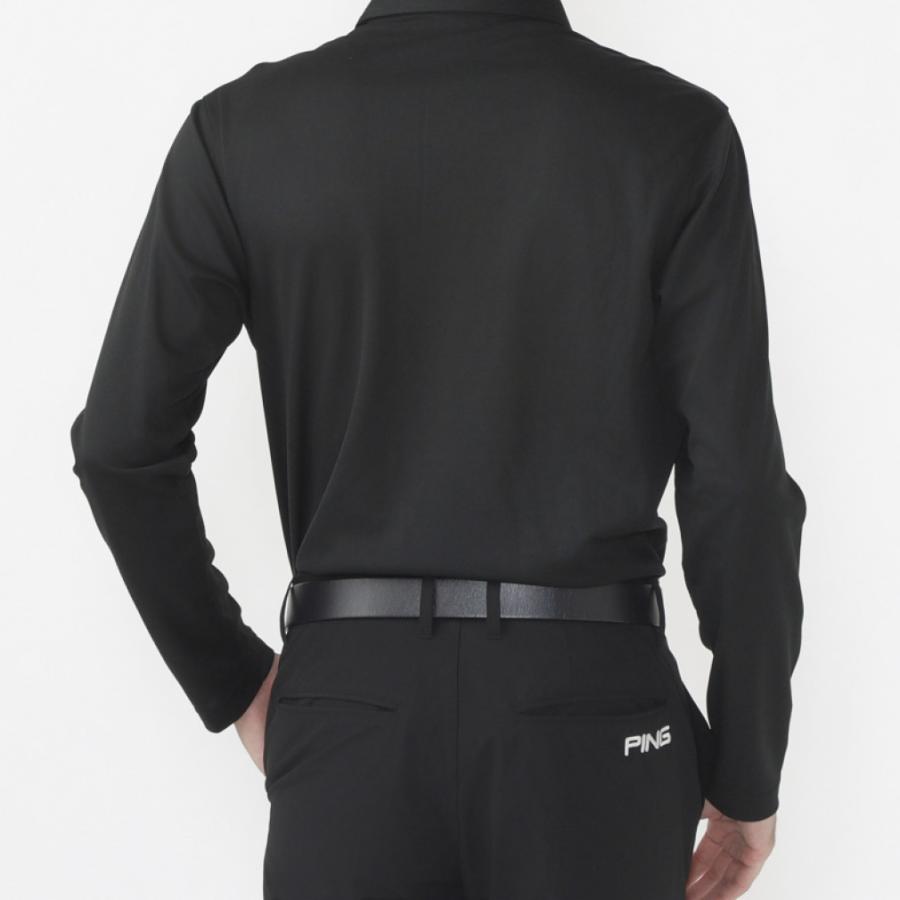 PING（ピン） ゴルフウェア 長袖シャツ 秋 冬 24FW アルペン別注 長袖