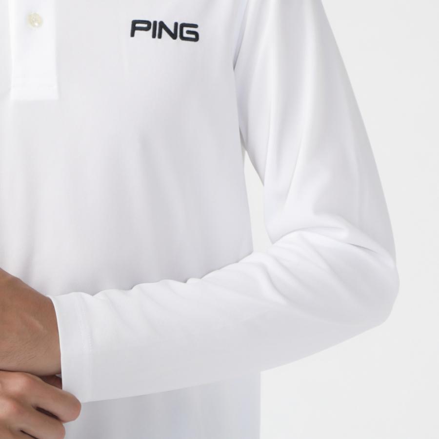 PING（ピン） ゴルフウェア 長袖シャツ 秋 冬 24FW アルペン別注 長袖