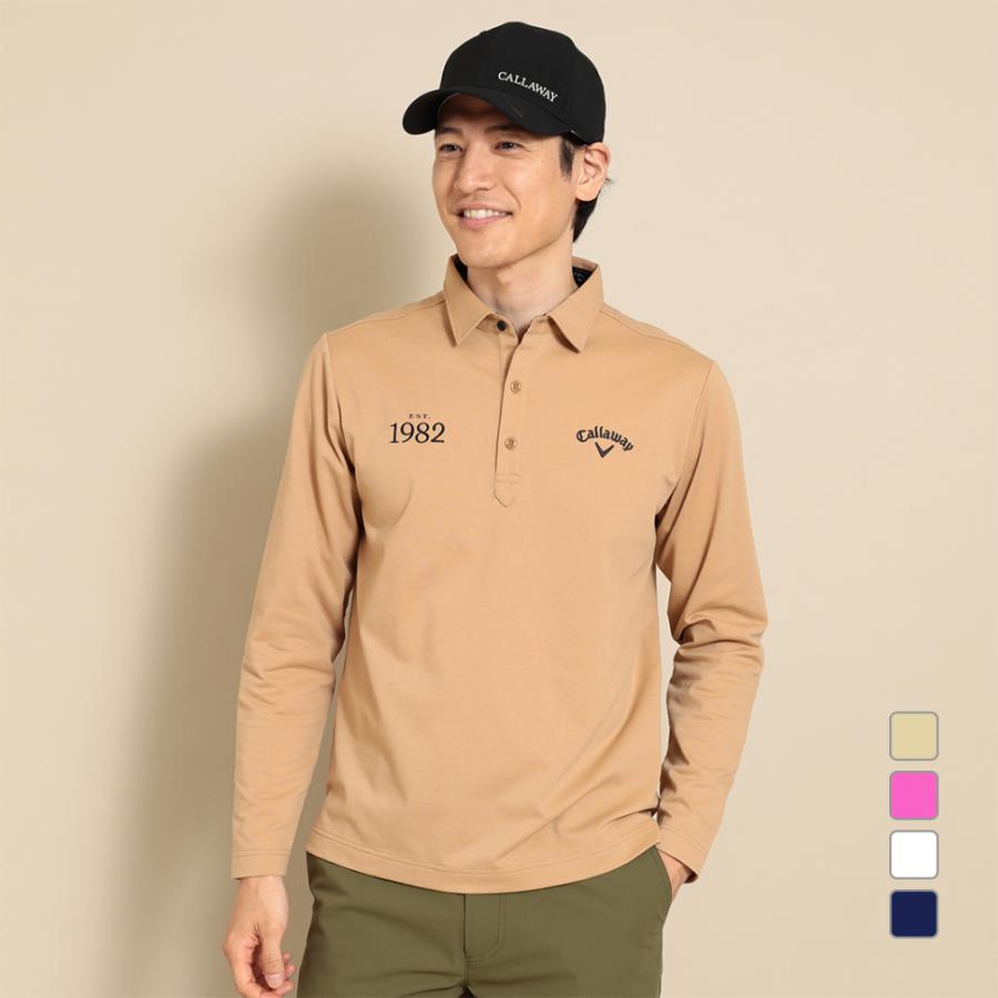 Callaway ゴルフウェア ツウウェイ 白長袖シャツLサイズおまけキャップ