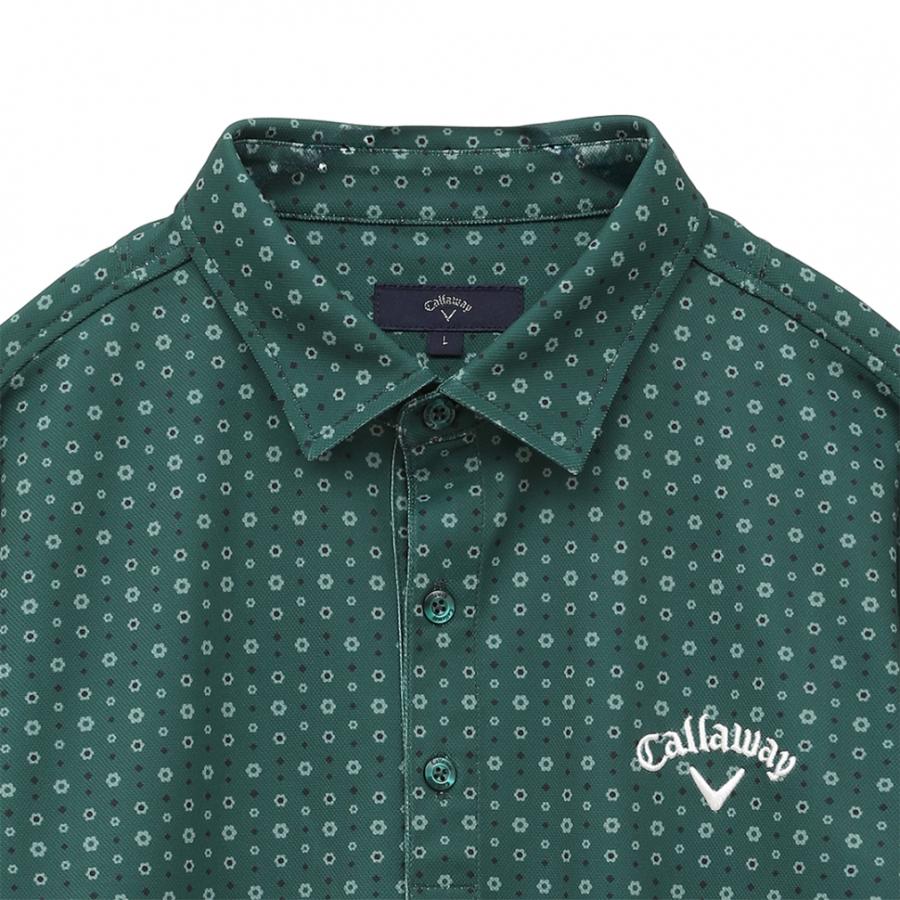 Callaway（キャロウェイ） ゴルフウェア 長袖シャツ 秋 冬 フラワー