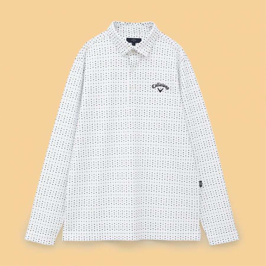 Callaway（キャロウェイ） ゴルフウェア 長袖シャツ 秋 冬 フラワー